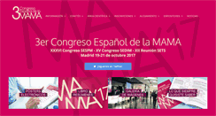 Desktop Screenshot of congresodelamama.org