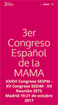 Mobile Screenshot of congresodelamama.org